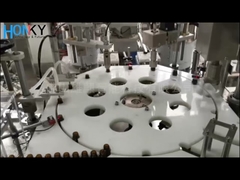 Machine de remplissage automatique de bouchon d'huile essentielle 40 BPM pour bouteille en verre
