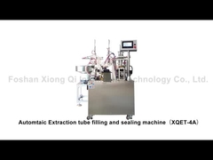 Machine automatique de remplissage et d'étanchéité de tubes à extraction XQET-4A
