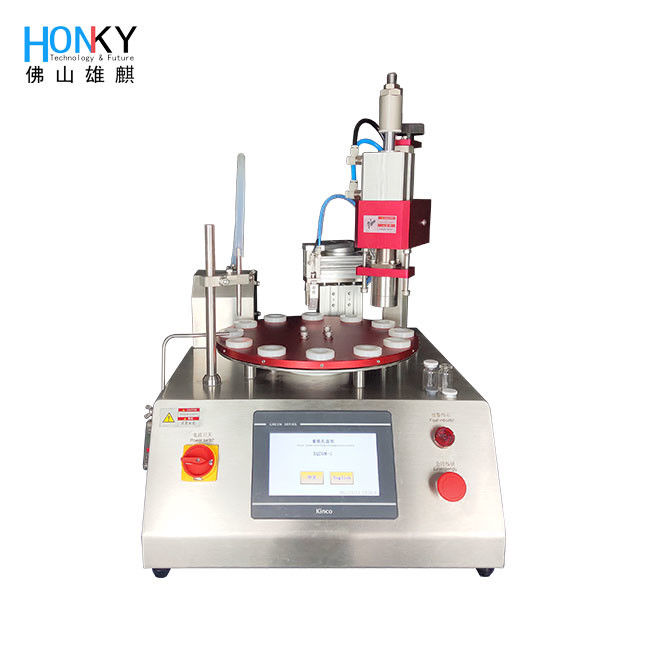 soins de la peau Vial Filling And Capping Machine de 550W 5ml pour le liquide cosmétique