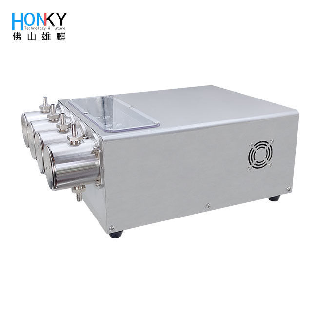 Pompes de remplissage en céramique de haute précision à réglage automatique de 50 ml pour la distribution de liquide à la batterie au lithium