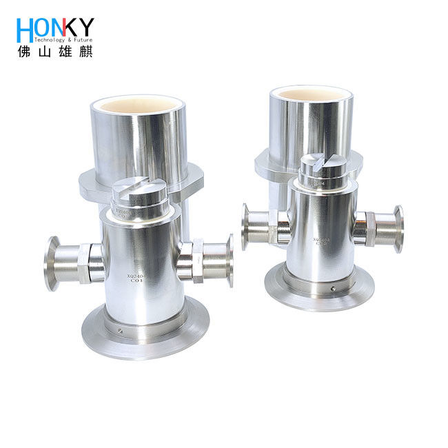 Pompes à piston en céramique à volume personnalisé avec haute précision de remplissage et SS316L / céramique de haute pureté pour machine de remplissage