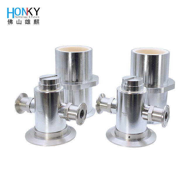 Pompes à piston en céramique à volume personnalisé avec haute précision de remplissage et SS316L / céramique de haute pureté pour machine de remplissage