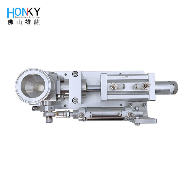 Pompes de remplissage à soupape rotative à haute pureté en céramique à propulsion aérienne avec 40 bouteilles/min Vitesse pour la lotion de crème