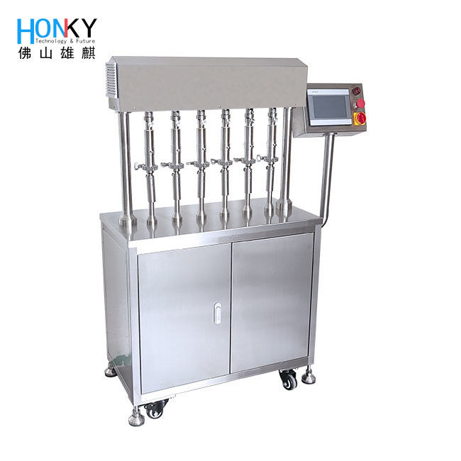 Système de pompe de remplissage en céramique à commande servo de 1 à 50 ml personnalisable avec acier inoxydable 316L pour l'industrie pharmaceutique