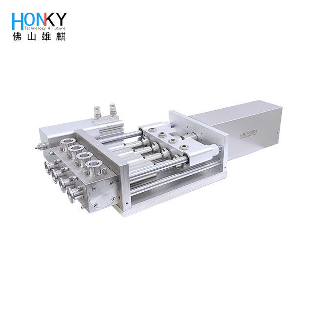 Pompe de remplissage en céramique à têtes multiples avec une puissance de 0,4 kW et une taille de remplissage de 1 à 10 ml à 5 à 50 ml pour les liquides à haute viscosité