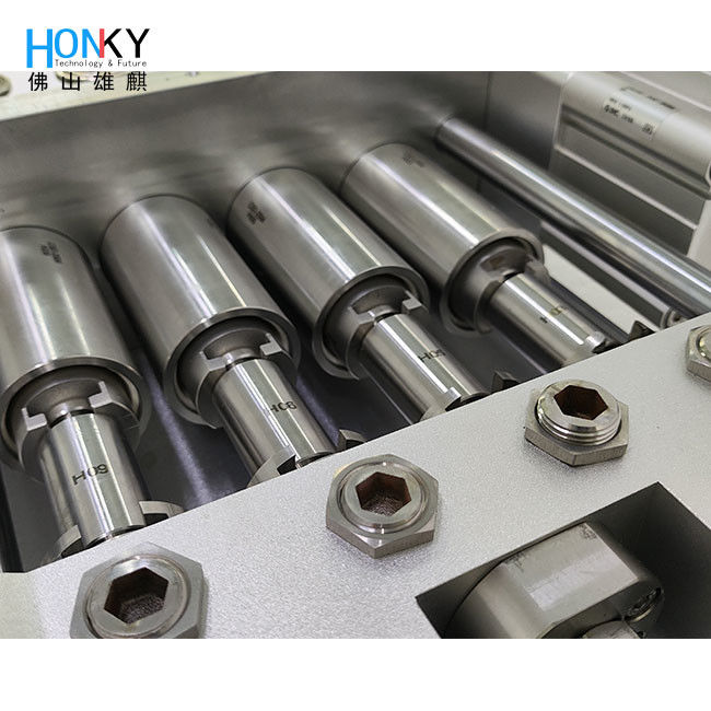 Pompe de remplissage en céramique à têtes multiples avec une puissance de 0,4 kW et une taille de remplissage de 1 à 10 ml à 5 à 50 ml pour les liquides à haute viscosité