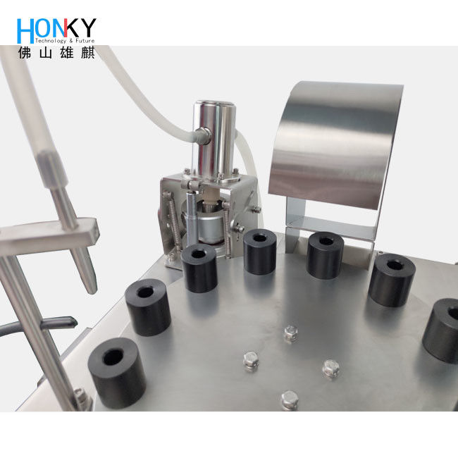 Machine de couvercle de flacon de 1 ml avec pompe à piston en céramique pour remplissage de parfums certifiés GMP