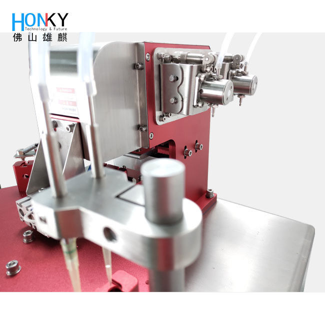 Machine de remplissage de tubes de bureau à bouchon de 2 ml avec pompe en céramique de haute précision et vitesse d'emballage de 50 b/m