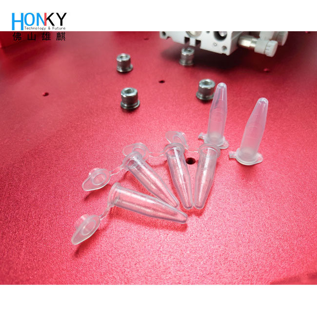 Machine de remplissage de flacon de tube de centrifugeuse de table avec pompe de volume de 0,5 ml et contrôle à écran tactile PLC à l'aide de pompe en céramique XQX2