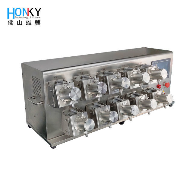 Système XQX3 Pompe de remplissage en céramique de 6 ml avec acier inoxydable 316L et aluminium de haute pureté pour la distribution de liquides pharmaceutiques