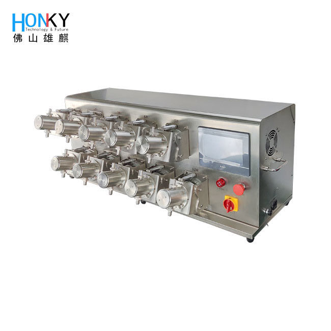 Pompes à piston en céramique à haute vitesse de 200 tr/min avec une précision de ±0,5% et 316L en acier inoxydable pour le remplissage de liquides chimiques