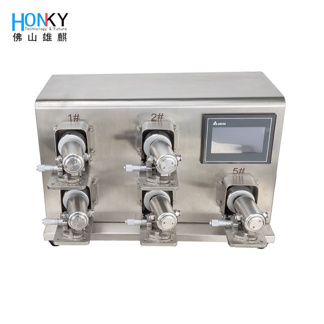 Système XQX3 Pompe de remplissage en céramique de 6 ml avec acier inoxydable 316L et aluminium de haute pureté pour la distribution de liquides pharmaceutiques