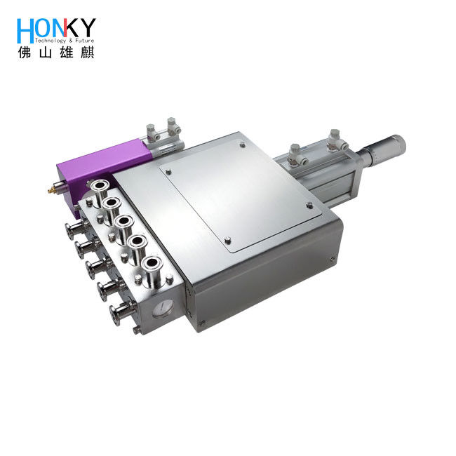 Pompe de remplissage en céramique de haute pureté avec une précision de ± 0,5% et une plage de 1 à 50 ml pour la distribution de pâte à la crème