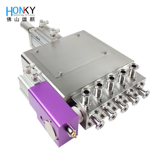 1-10 ml de pompe de remplissage en céramique de haute pureté avec une précision de ± 0,5% pour la mise à niveau de la machine de remplissage de sachet