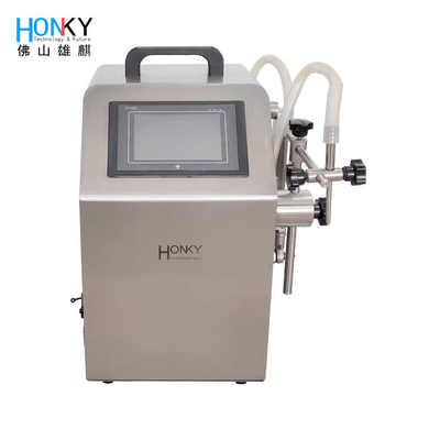 Machine de remplissage de liquide portable de 30 ml Remplisseur d'huile essentielle avec pompe à piston de haute précision