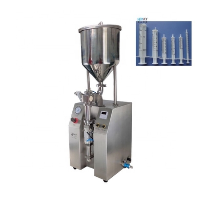 Machine de remplissage de liquide de bureau en acier inoxydable avec contrôle PLC à deux têtes