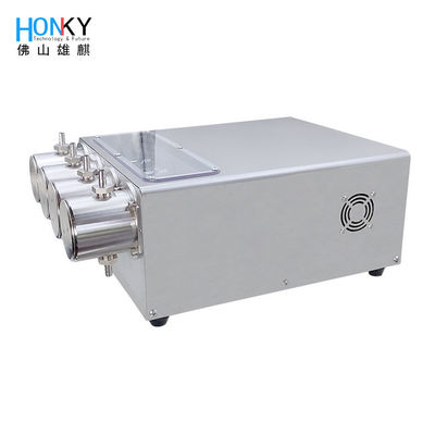 Pompes de remplissage en céramique de haute précision à réglage automatique de 50 ml pour la distribution de liquide à la batterie au lithium