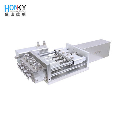 Pompe de remplissage en céramique à têtes multiples avec une puissance de 0,4 kW et une taille de remplissage de 1 à 10 ml à 5 à 50 ml pour les liquides à haute viscosité