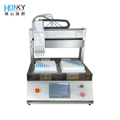 Machine du remplissage 1.5ml de bureau liquide de soins de la peau avec la pompe en céramique