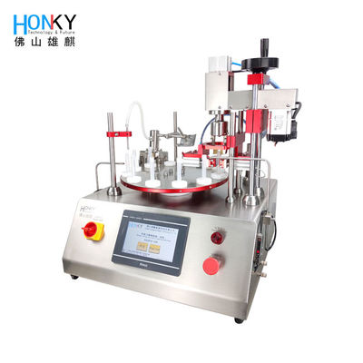 Bouteille liquide volumétrique semi automatique de la machine de remplissage 2400 par heure