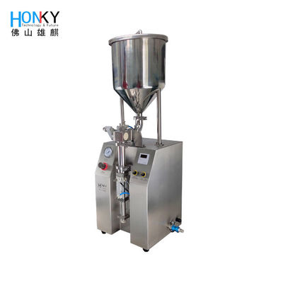 Machine de remplissage verticale pneumatique de 1800 BPH pour la seringue cosmétique de gel