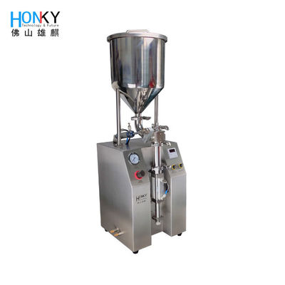 Machine de remplissage semi automatique pneumatique de la pâte 12ml pour la seringue de gel