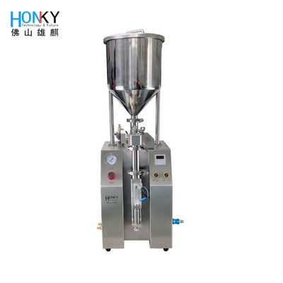 machine de remplissage de pâte de seringue de gel de 50w 12ml avec la pompe en céramique de haute précision