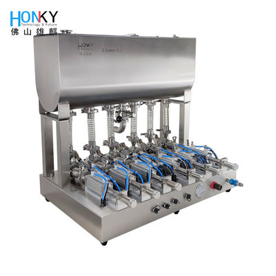 Machine de remplissage à grande vitesse de lubrifiant 6 8000BPH principal 500W