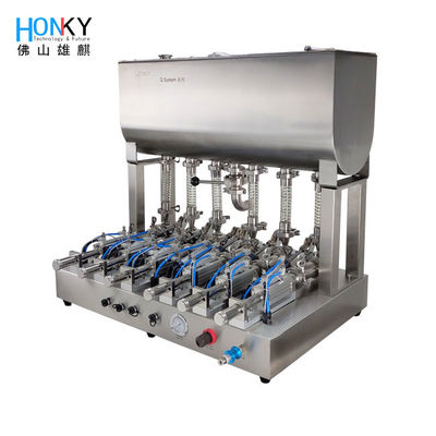 Machine de remplissage pneumatique de pâte de rangée multi avec la machine à emballer verticale de pompe en céramique