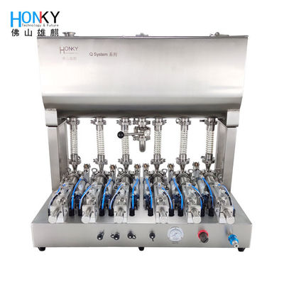 6 pompe en céramique de la tête 8000 BPH Olive Oil Bottling Machine With