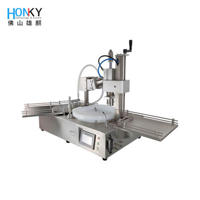 Pompe en céramique de Vial Liquid Filling Machine With en verre de 25BPM 10ml