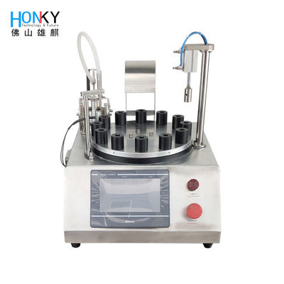 Machine de remplissage cosmétique d'ampoule de XQZGD 12B 2400 BPH avec la pompe en céramique