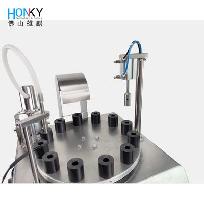 Machine de remplissage et d'enveloppe de tubes à billes à rouleaux de 10 ml avec pompe de remplissage de haute précision