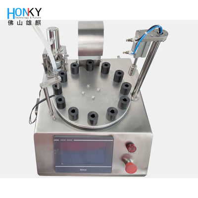 Type de bureau machine de remplissage liquide de tube témoin de parfum avec la pompe de haute précision
