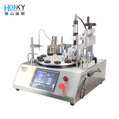 Machine de remplissage semi automatique d'huile du tube 2000 BPH de Cryo avec pour du réactif
