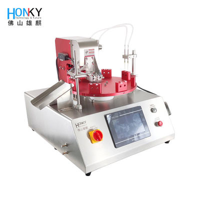Machine de remplissage et de couverture de liquide bio-réagent avec pompe à petit volume pour réagent