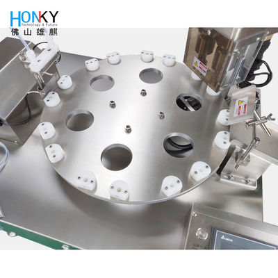 Remplissage de bureau de pot de GMP et machine de capsulage pour les réactifs biologiques