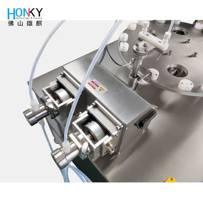 Machine à double tête de fermeture de bureau, semi-automatique, petite bouteille de 2 ml, pour emballer des réactifs biologiques