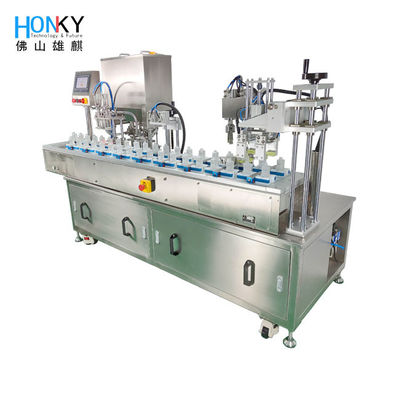 Remplissage automatique de crème de 2400 BPH et machine de capsulage avec la pompe en céramique