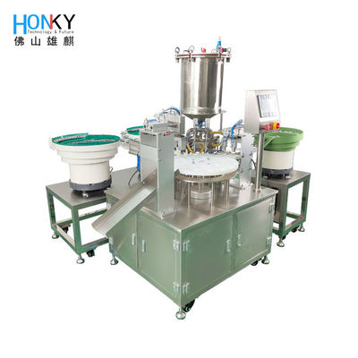 Machine de remplissage automatique de tubes en plastique de crème 2400BPH avec pompe à piston de haute précision à deux têtes pour crème cosmétique de soin de la peau