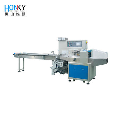 Machine d'emballage horizontale en papier vers le haut pour emballer des objets ordinaires biscuits tartes chocolats pain gâteaux de lune