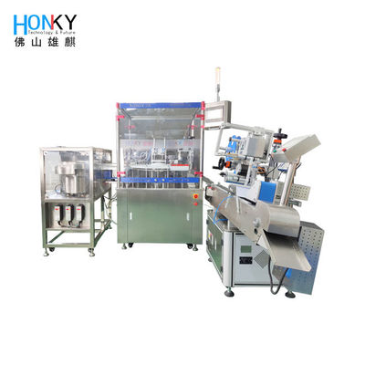 Machine de remplissage entièrement automatique pour échantillonnage de virus, tube de remplissage et capsuleuse avec système à double tête pour remplissage de réactifs biologiques