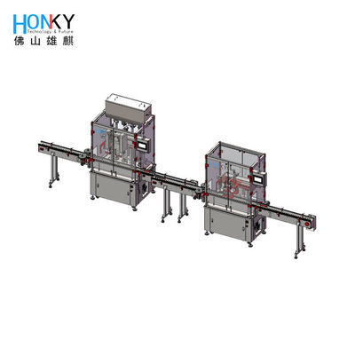 Machine d'étiquetage pour remplissage de bouteilles de shampooing de 500-800 kg avec système de couvercle automatique