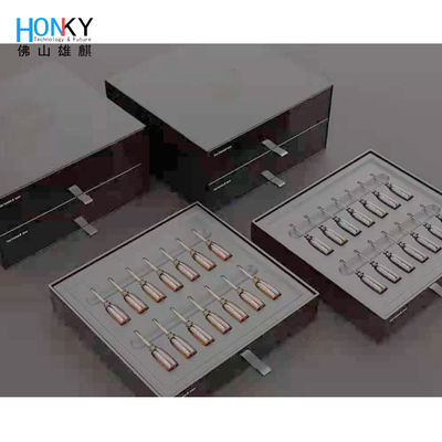 machine de remplissage de bouteilles de bureau de la pompe 6ml pour anti- l'ampoule en plastique de sérum de ride