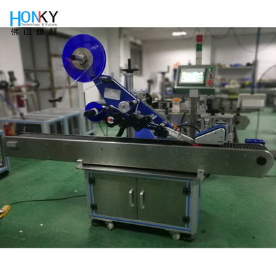 Enrouler automatique autour de machine à étiquettes de marqueur de stylo d'autocollant manière horizontale
