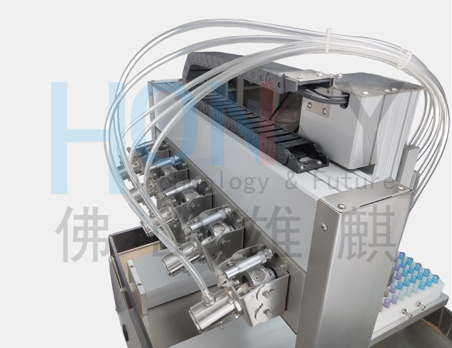 Precision ceramic pump filling system with ±0.3% accuracy