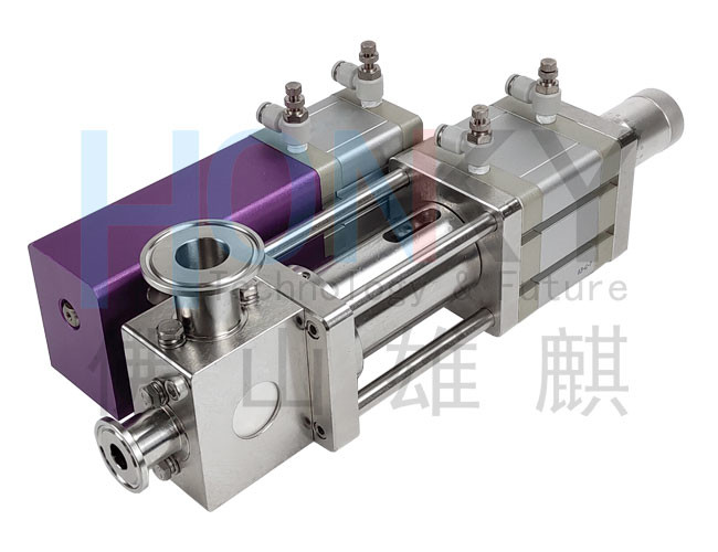 Al₂O₃ ZrO₂ Ceramic Filling Pump assembly showing precision components and construction